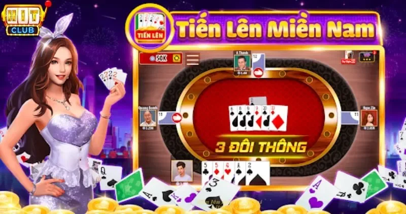 Bạn thoải mái chơi bàn cược Tiến lên miền Nam Hit Club bất cứ lúc nào